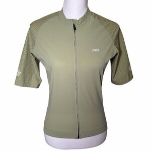 PMC Olive Short Sleeve Women's Cycling Jersey